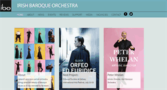 Desktop Screenshot of irishbaroqueorchestra.com